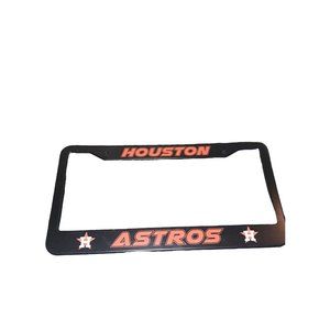 Houston Astros license plate covers